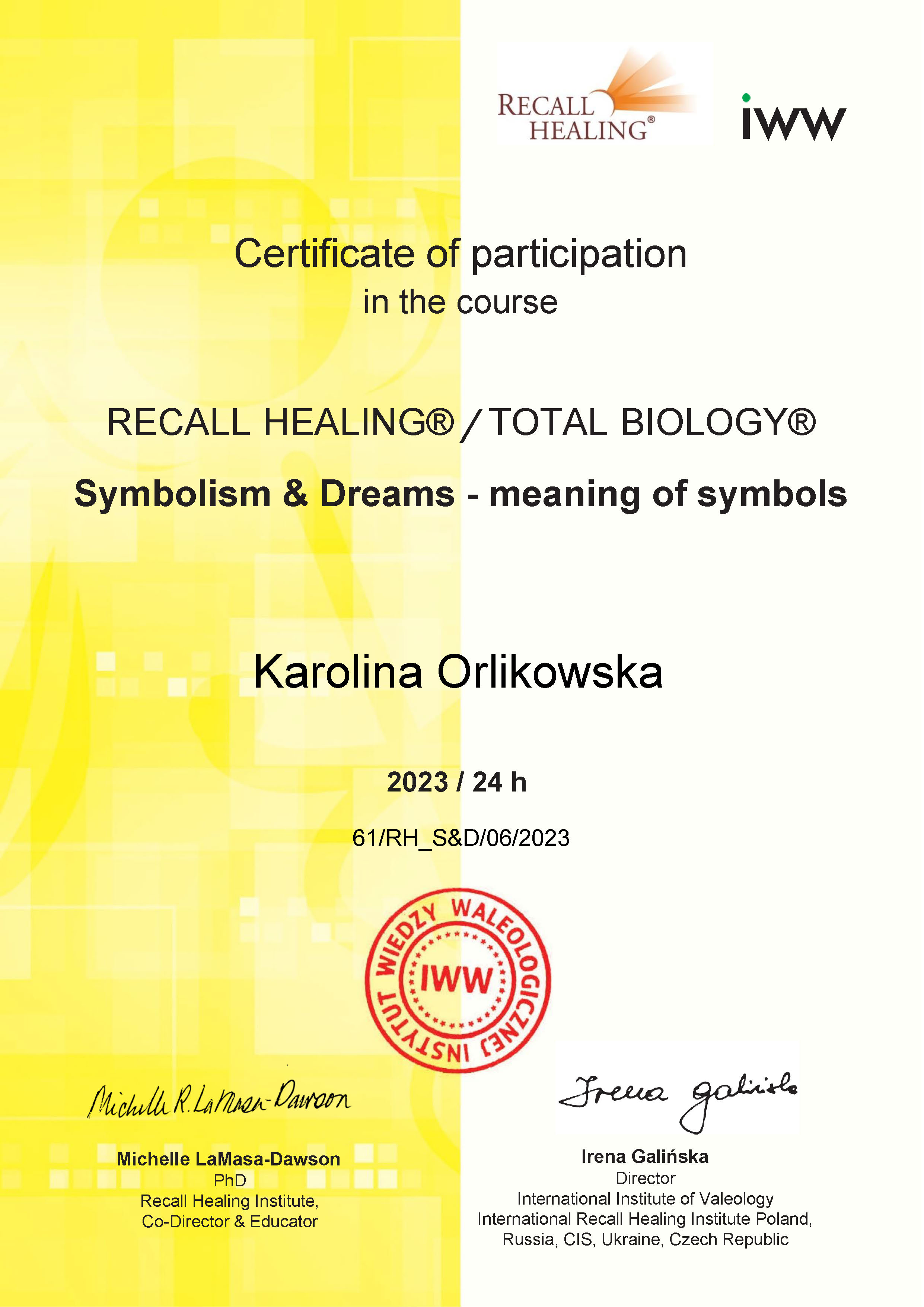 Symbolism in Life and Dreams